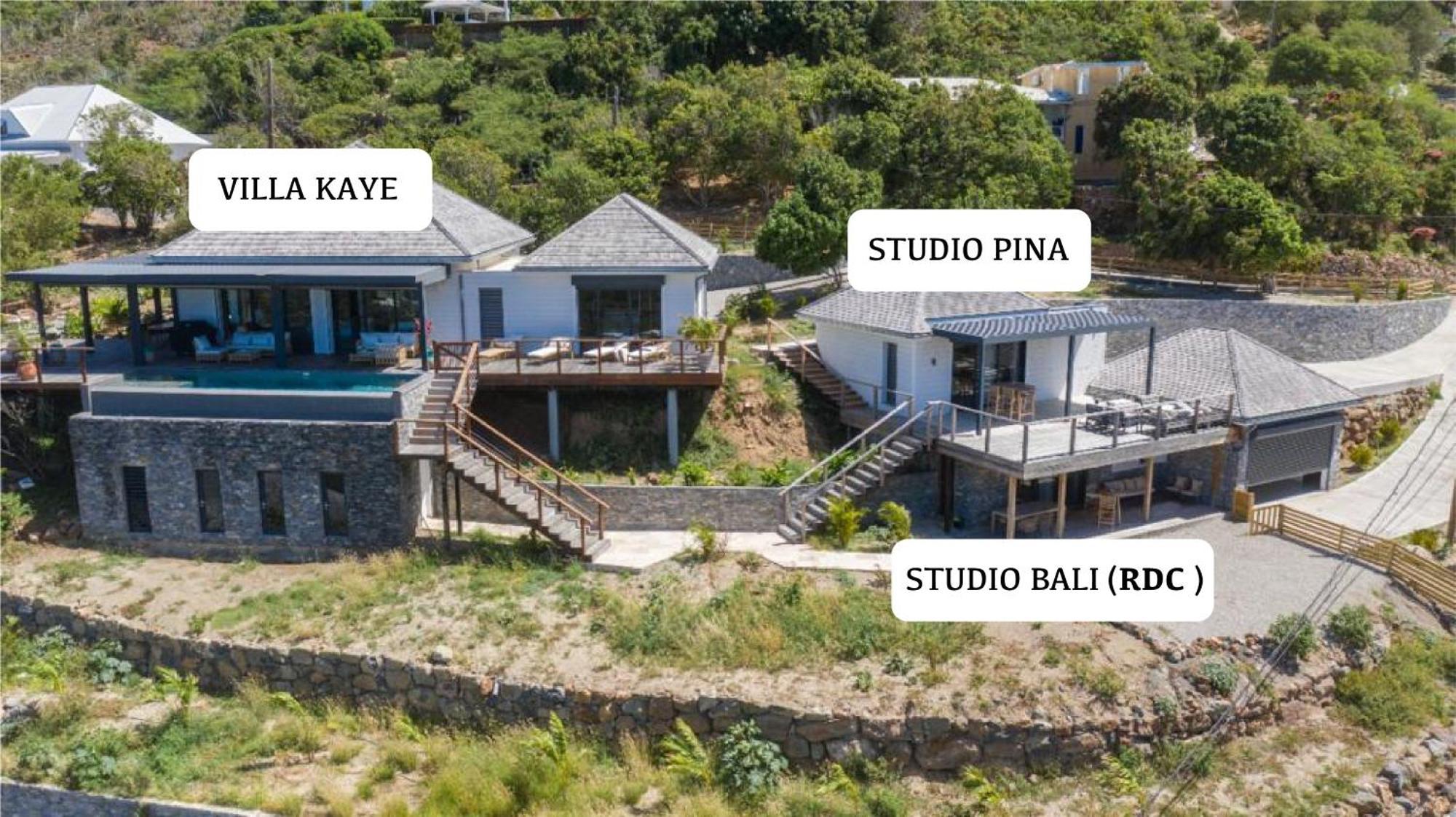 Domaine De Sweet Hill - 4 Villas Et 2 Studios Salines Εξωτερικό φωτογραφία